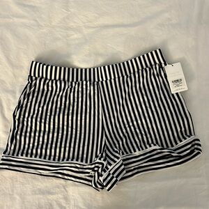 Lively Lounge Shorts - Medium - Navy and White - NWT